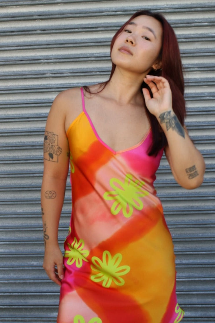 watercolor silk mini