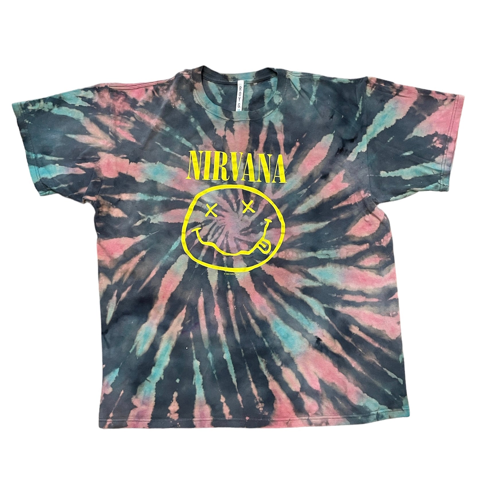 Tie dye shop nirvana shirt