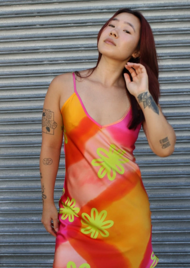 watercolor silk mini