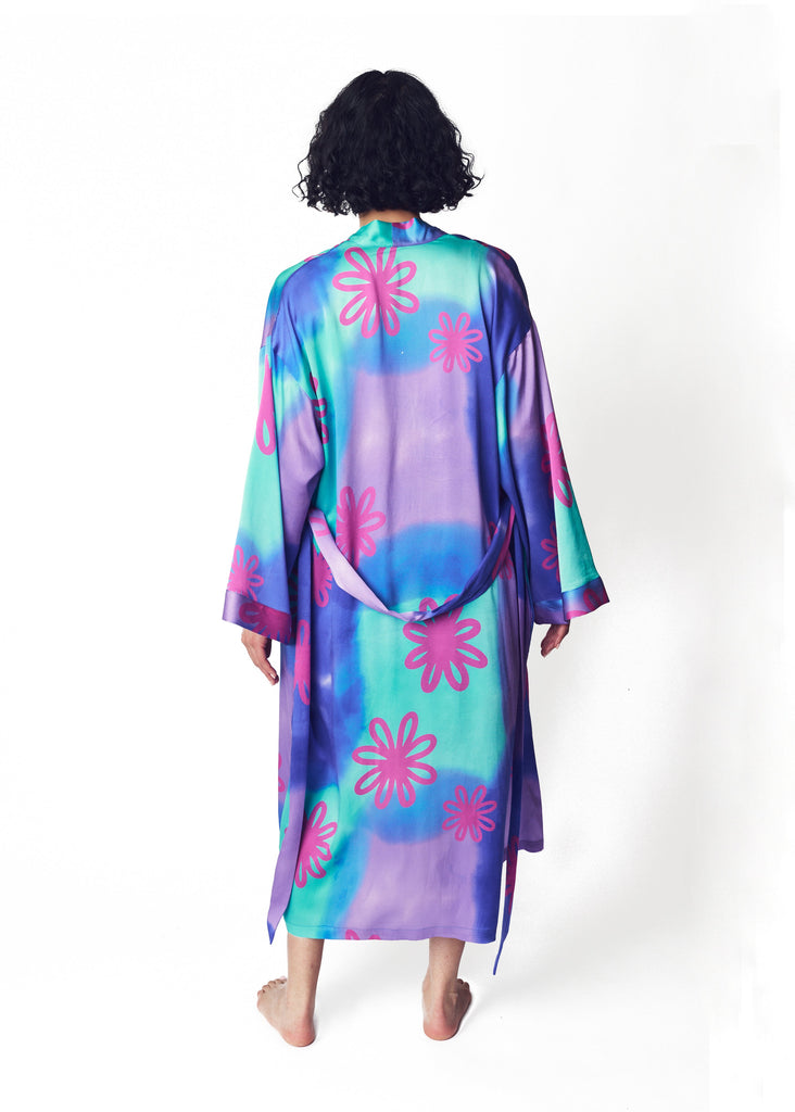 Tie-Dye Silk Robes for Women & Men | ROY G. – ROY G.